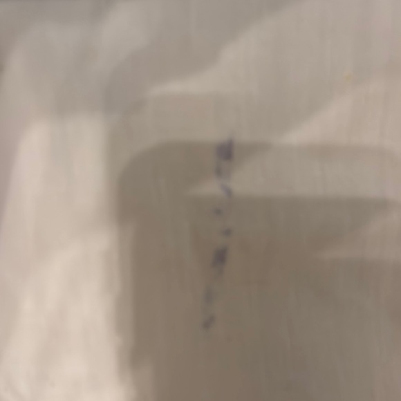 Nautical Anchor Print Tote Bag - White and Navy - Picture 5 of 11